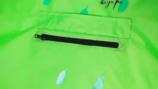 Дождевик-анорак с принтом