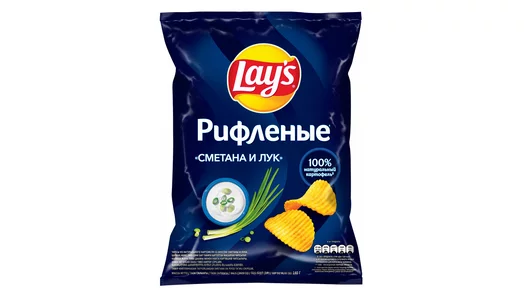 Чипсы картофельные Lay`s Сметана и лук 140 г