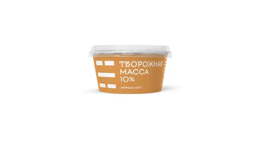 Масса творожная Братья Чебурашкины с курагой 10% 140 г
