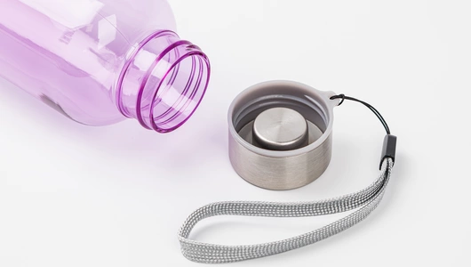 Бутылка для воды сиреневая из RPET