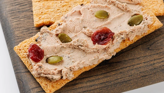 Паштет мясной с печенью индейки и грушей Паштет мясной с печенью индейки и грушей
