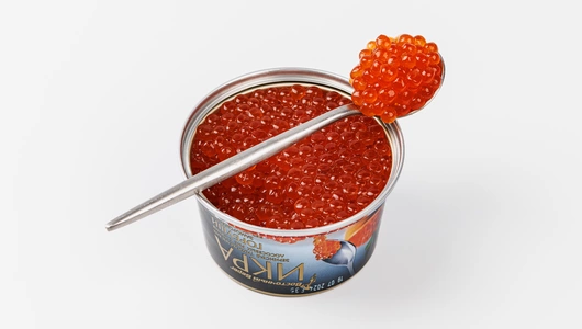 Икра горбуши лососевая ж/б зам., 125 г