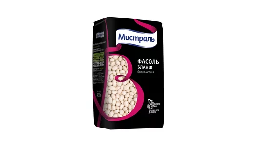 Фасоль Мистраль Бланш белая мелкая 450 г