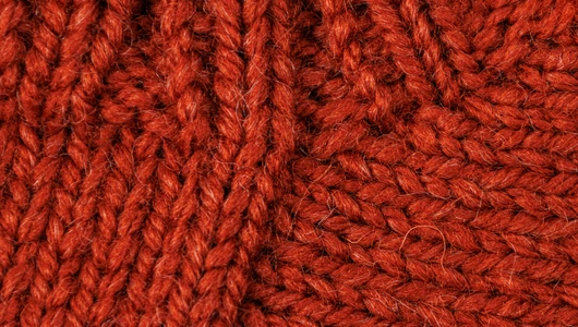 Следки вязаные женские (цвет терракотовый)