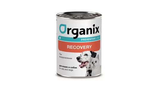 Organix prof консервы (профилактика) Recovery Консервы для кошек и собак в период анорексии, выздоровления и послеоперационного восстановления 400г