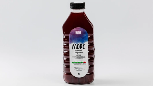 Морс из черной смородины, 1 л