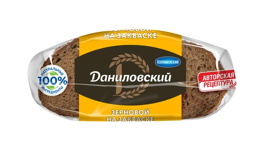 Хлеб Коломенское Даниловский зерновой нарезанный 300 г