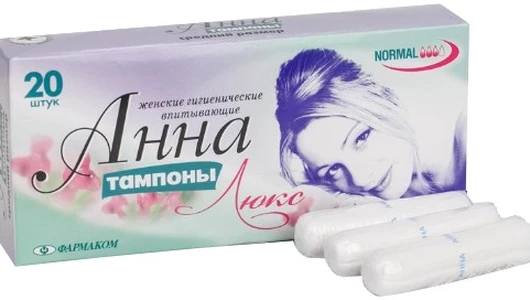 Анна Люкс тампоны normal 20 шт