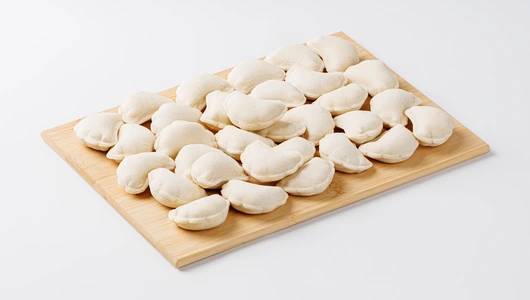 Вареники с картофелем и лисичками