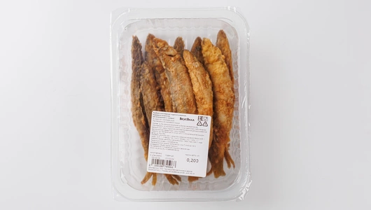Корюшка жареная, 200 г Корюшка жареная, 200 г