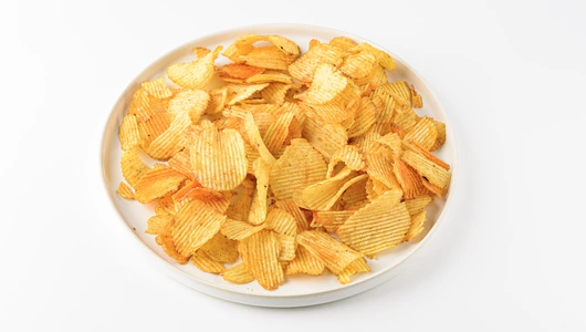 Чипсы картофельные рифленые со вкусом "Соус Харисса" Чипсы картофельные рифленые со вкусом "Соус Харисса"