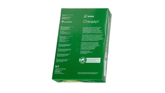 Бумага для офисной техники Илим (А4 марка C 80 г/кв.м 500 листов)