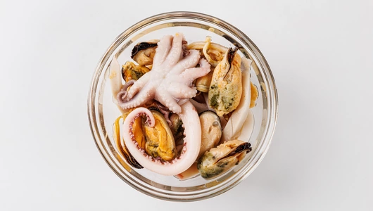 Коктейль из морепродуктов в маринаде, 200 г