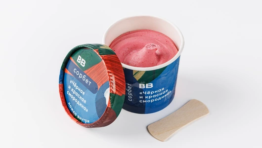 Сорбет "Черная и красная смородина"