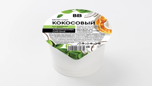 Веган-соус кокосовый, 170 г