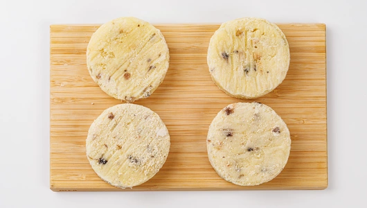 Котлеты картофельные с грибами, зам.