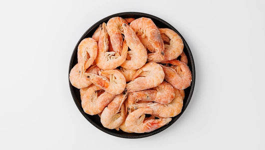 Креветки белоногие "Королевские" в/м 50/60, 500 г