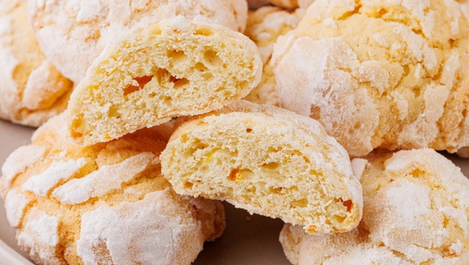 Печенье "Трещинки апельсиновые" Печенье "Трещинки апельсиновые"