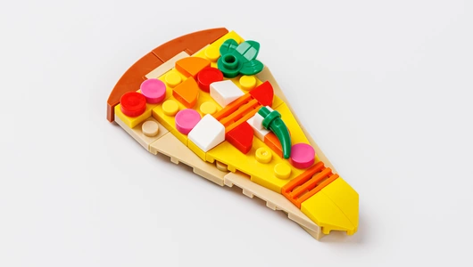 Набор игровой "Яйцо с конструктором: Еда"