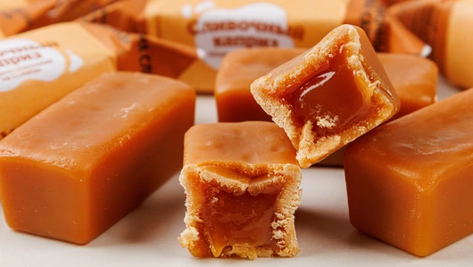 Конфеты молочные "Сливочный каприз" на сливках