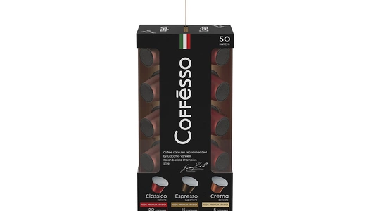 Набор кофе в капсулах Coffesso Ассорти 50 шт