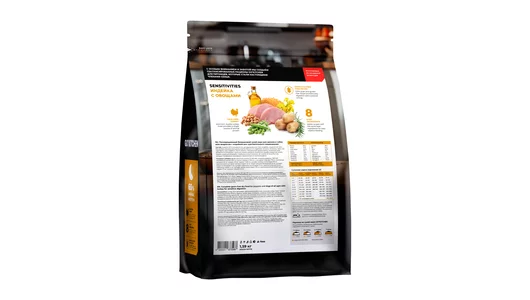 Корм GO'KITCHEN Индейка с овощами, полнорационный беззерновой сухой корм для щенков и собак, с индейкой для чувствительного пищеварения, 1.59 кг