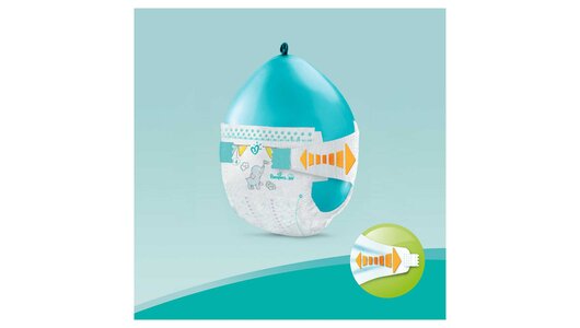 Подгузники Pampers New Baby-Dry 2–5 кг, размер 1, 27 шт