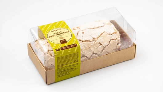 Рулет фисташковый с малиной Рулет фисташковый с малиной