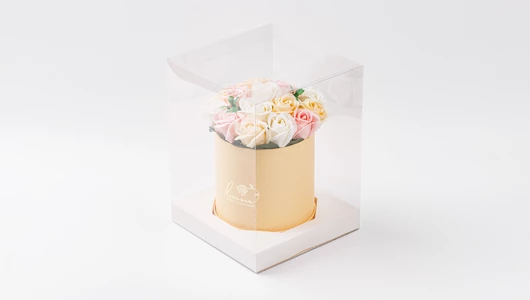 Букет из мыльных цветов №2, 14*16см