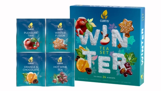 Чай ассорти Curtis Winter Tea Set пакетированный 4 вкуса 24 шт Чай ассорти Curtis Winter Tea Set пакетированный 4 вкуса 24 шт