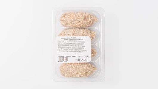 Котлеты из цыпленка-бройлера со сливочным маслом и укропом