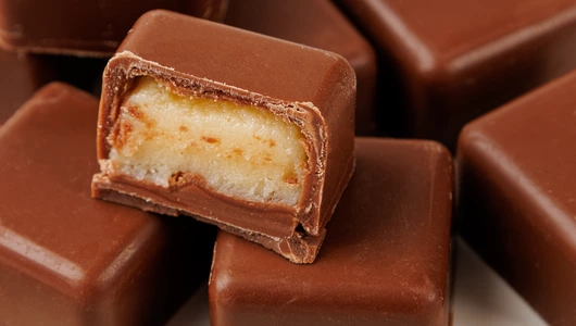 Сыр в молочном шоколаде "Гауда", 80 г Сыр в молочном шоколаде "Гауда", 80 г