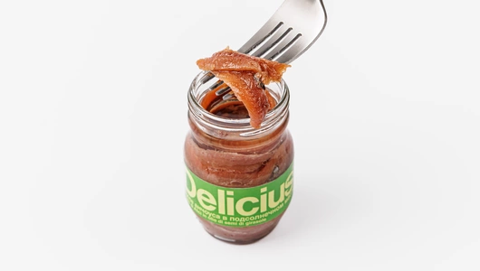 Анчоус филе в подсолнечном масле ст/б, 90 г