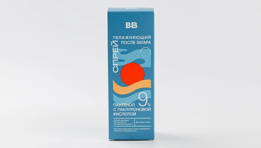 Спрей для лица и тела увлажняющий "Пантенол 9% с гиалуроновой кислотой"