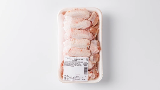 Крылья цыплят-бройлеров две части раздельно Крылья цыплят-бройлеров две части раздельно