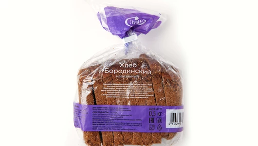 Хлеб Лимак Бородинский нарезанный 500 г