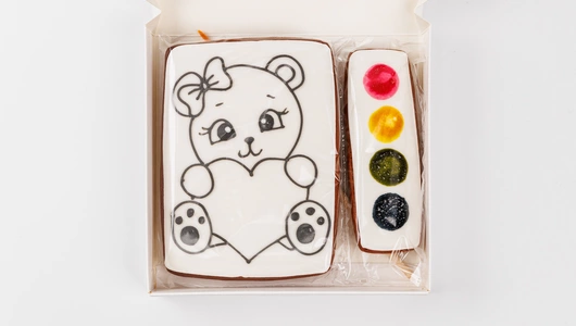 Набор из пряников для раскрашивания "Вкусная Акварель" Набор из пряников для раскрашивания "Вкусная Акварель"