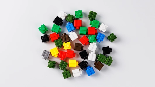 Конструктор развивающий "Пиксели макси", 40 дет.