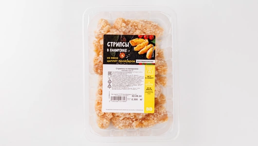 Стрипсы в панировке