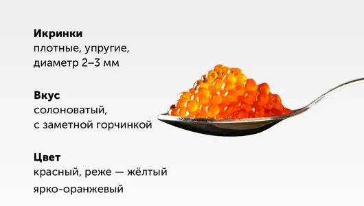 Икра форели слабосоленая охл., вес Икра форели слабосоленая охл., вес