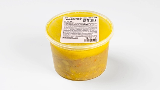 Суп "Гороховый" с копчёностями, 390 грамм