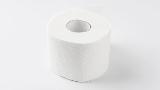 Бумага туалетная "Персик", 3 слоя, 4 рулона