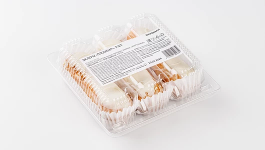 Эклеры "Пломбир", 3 шт.