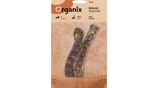 Organix лакомства Премиум лакомство «Шея утиная», 35г