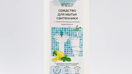 Средство для мытья сантехники, 1 л