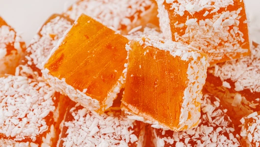 Мармелад "Абрикосовый" в кокосовой стружке