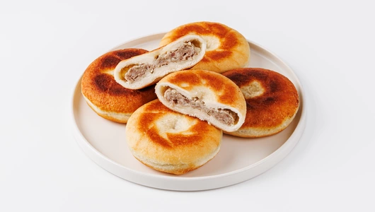 Беляши с говядиной и свининой, зам. Беляши с говядиной и свининой, зам.