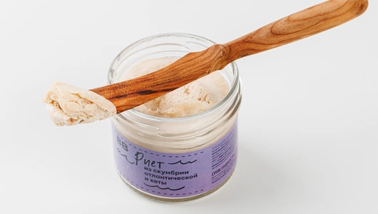 Риет из скумбрии атлантической и кеты, 100 г