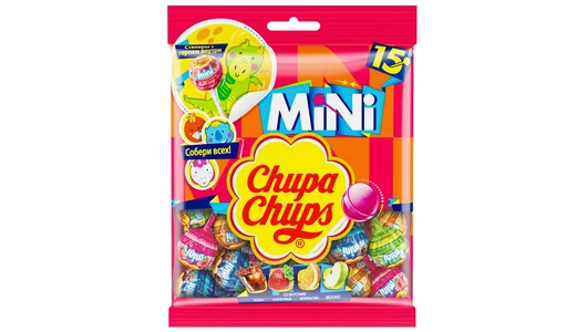 Карамель Chupa Chups Mini ассорти 90 г Карамель Chupa Chups Mini ассорти 90 г
