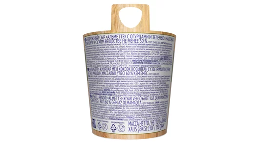 Сыр творожный Almette с огурцами и зеленью 60% 150&nbsp;г